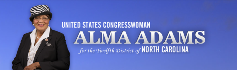 United States Congresswoman Alma Adams, Representative of North Carolina's 12th Congressional District
