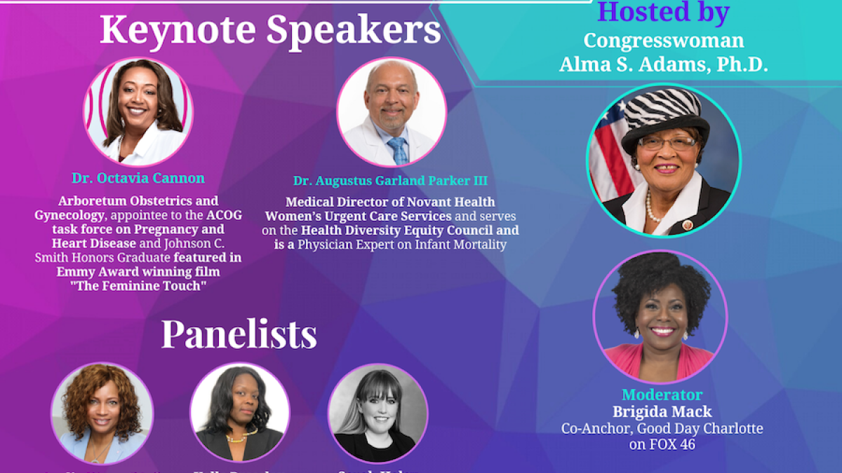 Black Maternal Health Women's Symposium Flyer