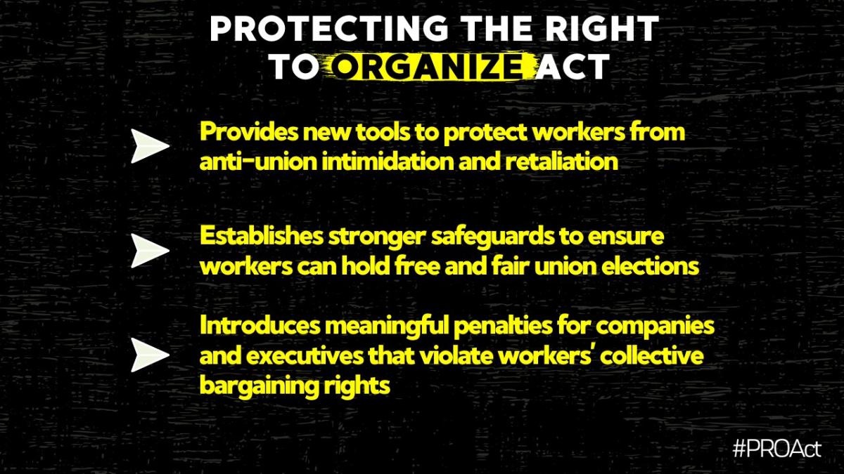 PRO Act Talking Points