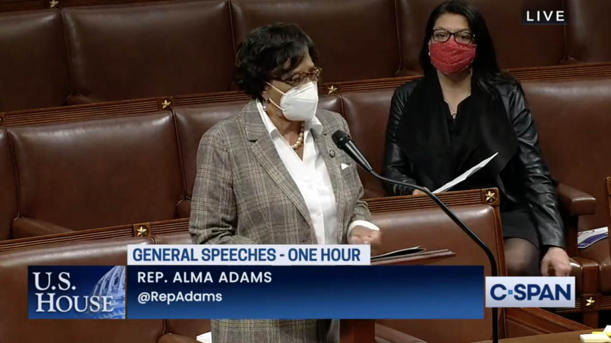 Adams Speaks on the House Floor