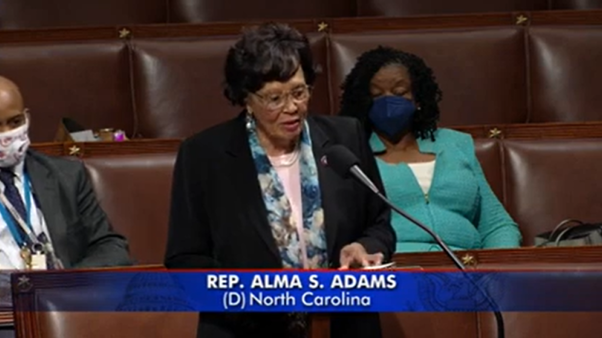 Alma Adams Giving a Floor Speech