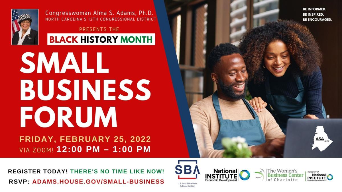 NC12 Black History Month Small Business Forum