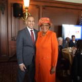 Congresswoman Alma S. Adams, Ph.D., and Democratic Leader Hakeem Jeffries
