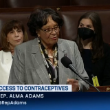 Rep. Alma Adams speaking on the House Floor