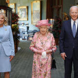 Queen Elizabeth II with President Biden & FLOTUS Dr. Jill Biden