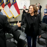 Rep Adams and VP Harris