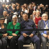 Rep. Alma Adams, Rep. Bonnie Watson Coleman, Rev. Jesse Jackson, and Rep. G. K. Butterfield, pictured left to right.