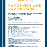 Pandemics and Partnerships