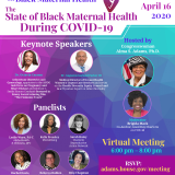 Black Maternal Health Women's Symposium Flyer