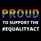 Proud to support the Equality Act