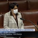 Rep. Adams speaks on the House floor