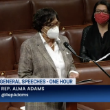 Adams Speaks on the House Floor