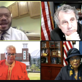 Rep. Adams, Sen. Brown on a STEAM Day Zoom