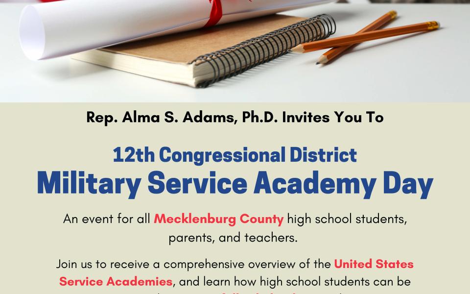 Adams 2020 Military Service Academy Day