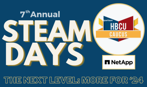Flyer announcing 2024 HBCU STEAM Days program_FINAL
