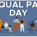 Equal Pay Day Graphic