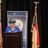 Alma Adams delivering her State of the District Speech