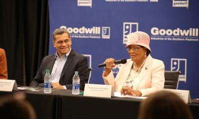 Sec. Becerra and Rep. Adams