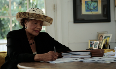 Alma at her desk