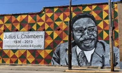 Julius Chambers Mural