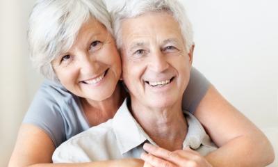 senior citizens smiling